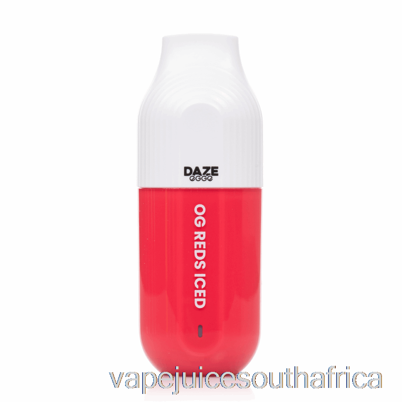 Vape Juice South Africa 7 Daze Egge 3000 Disposable Og Reds Iced